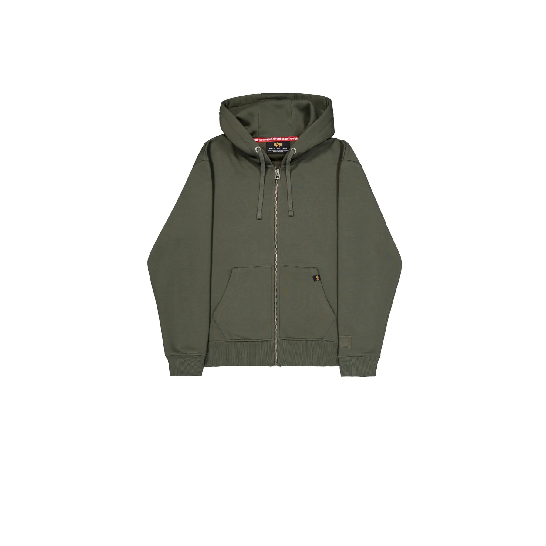 4059146909391 - Zip-Hoodie Alpha Industries Labe Back Print