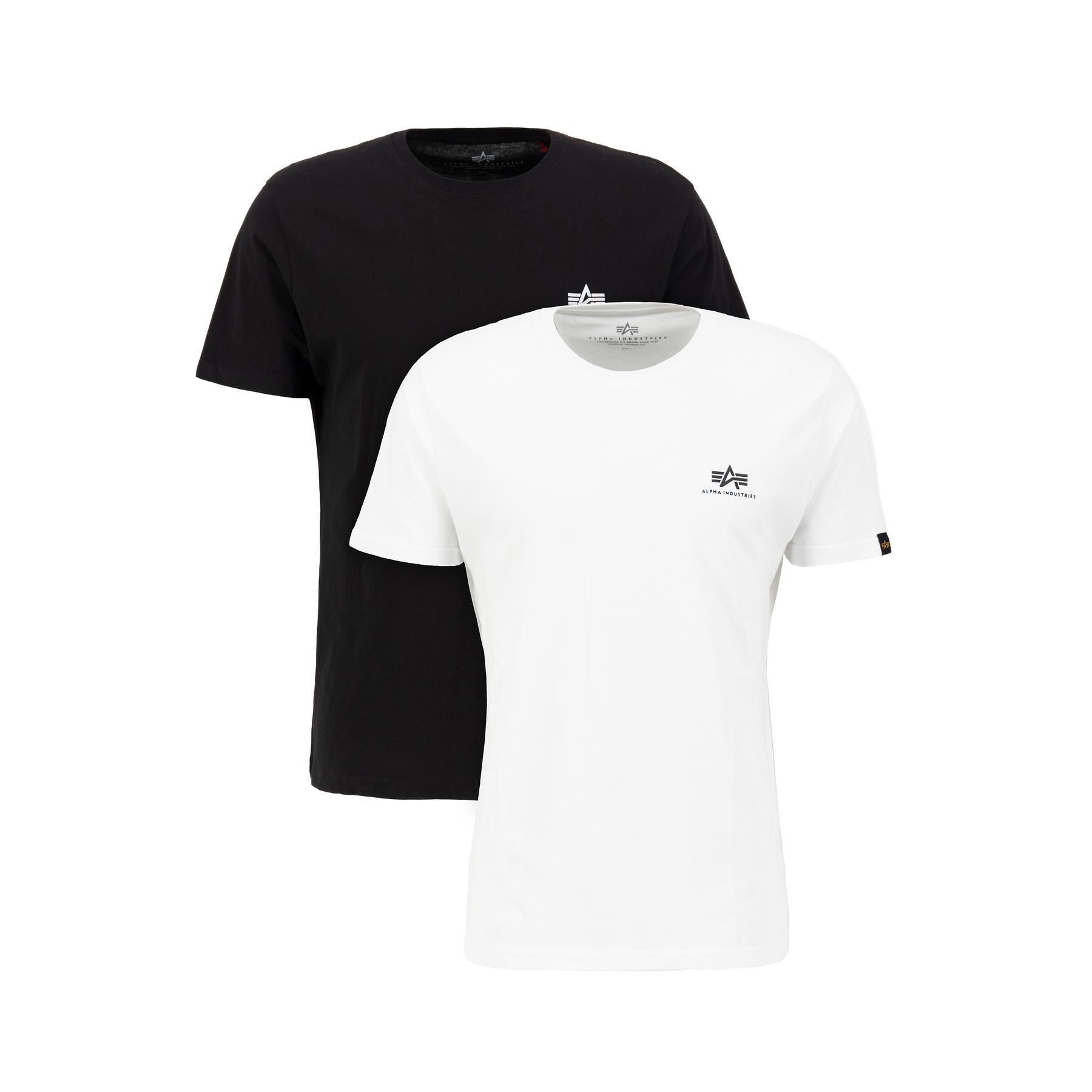 4059146867622 - T-Shirt mit kleinem Logo Alpha Industries Basic (x2)