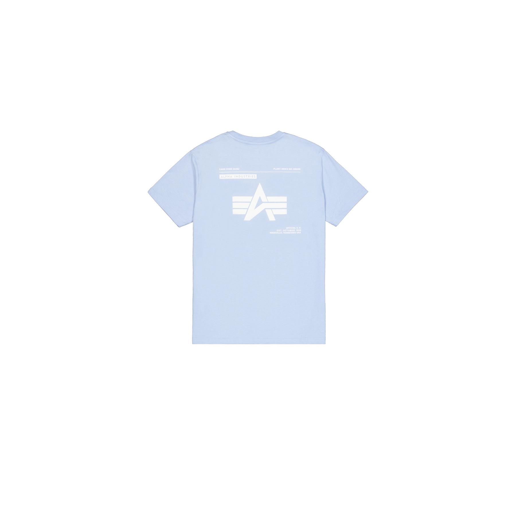 4059146959303 - T-Shirt mit Druck auf dem Rücken Alpha Industries Label