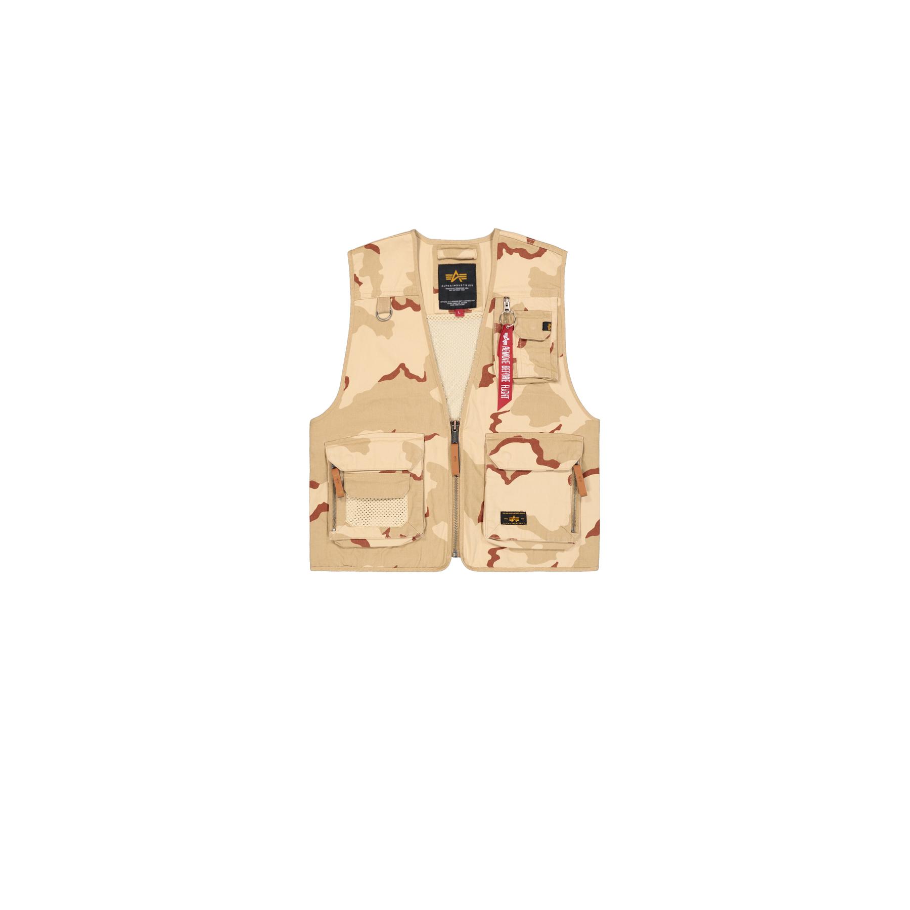 4059146925681 - Weste Alpha Industries Utility Camo