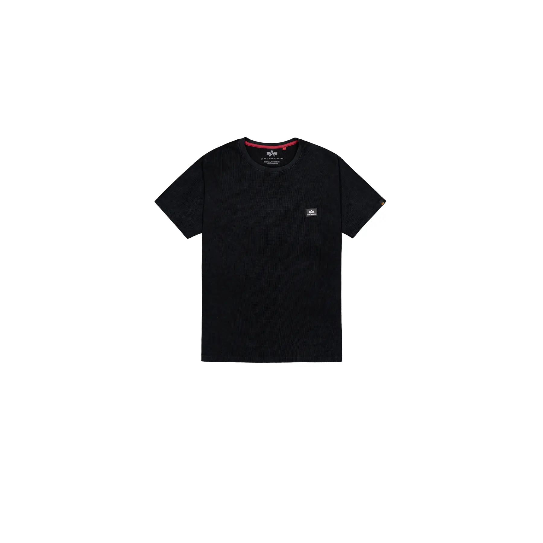 Image of T-Shirt Alpha Industries Waffle Small Logo