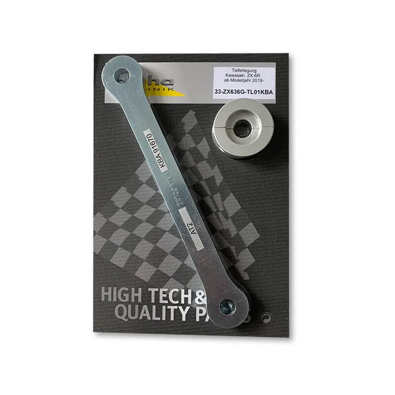 Kit de Rabaissement Alpha Technik  -32 mm Kawasaki ZX6R Ninja 19-21