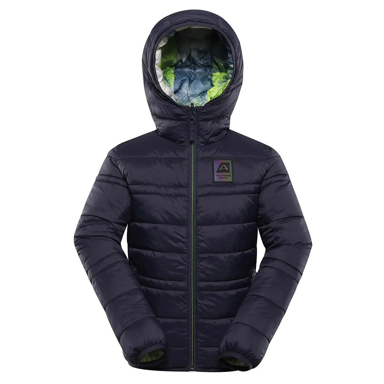Alpine Pro Unisex Kids Bleu Hiking Jacket For Kids Douwo