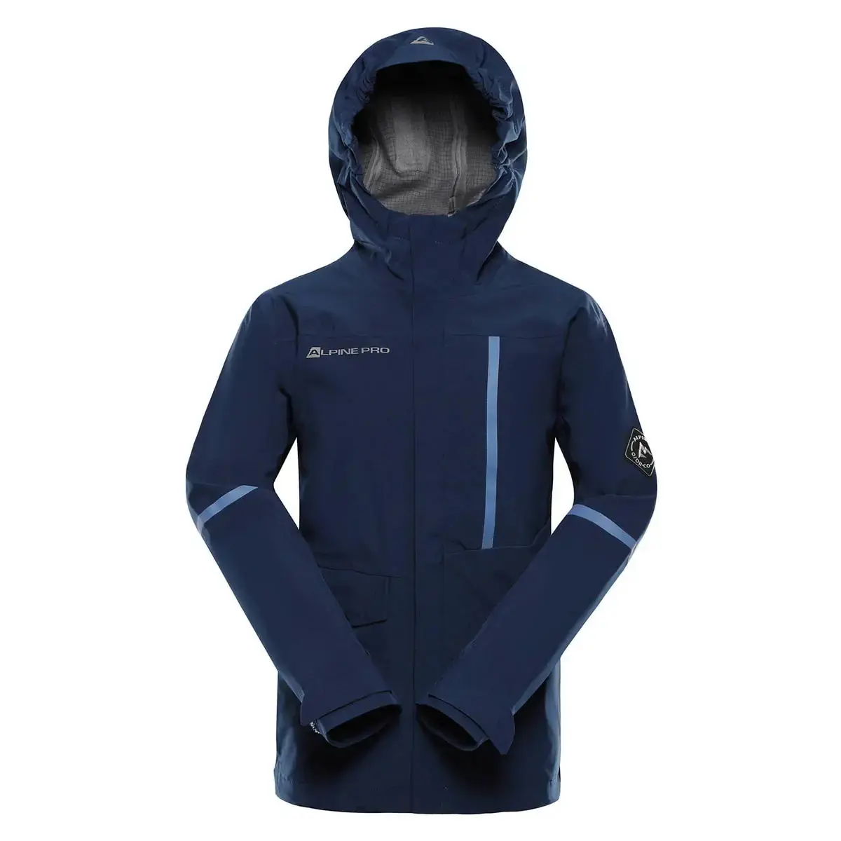 Alpine Pro Unisex Kids Bleu Hiking Jacket For Kids Zarro 3