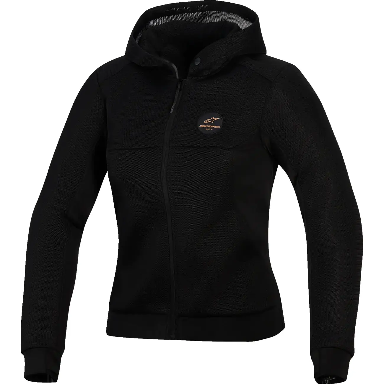 Motorrad-Hoodie , Damen Alpinestars Stella Chrome Super Airflow