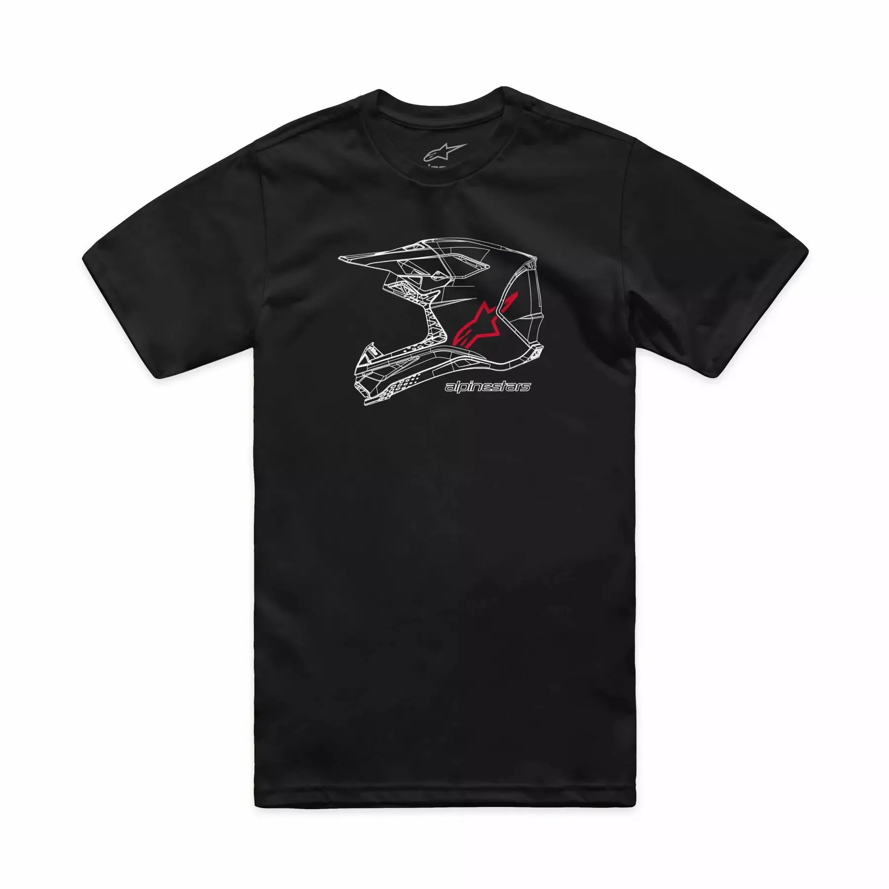 T-Shirt Alpinestars CSF MX Helmet