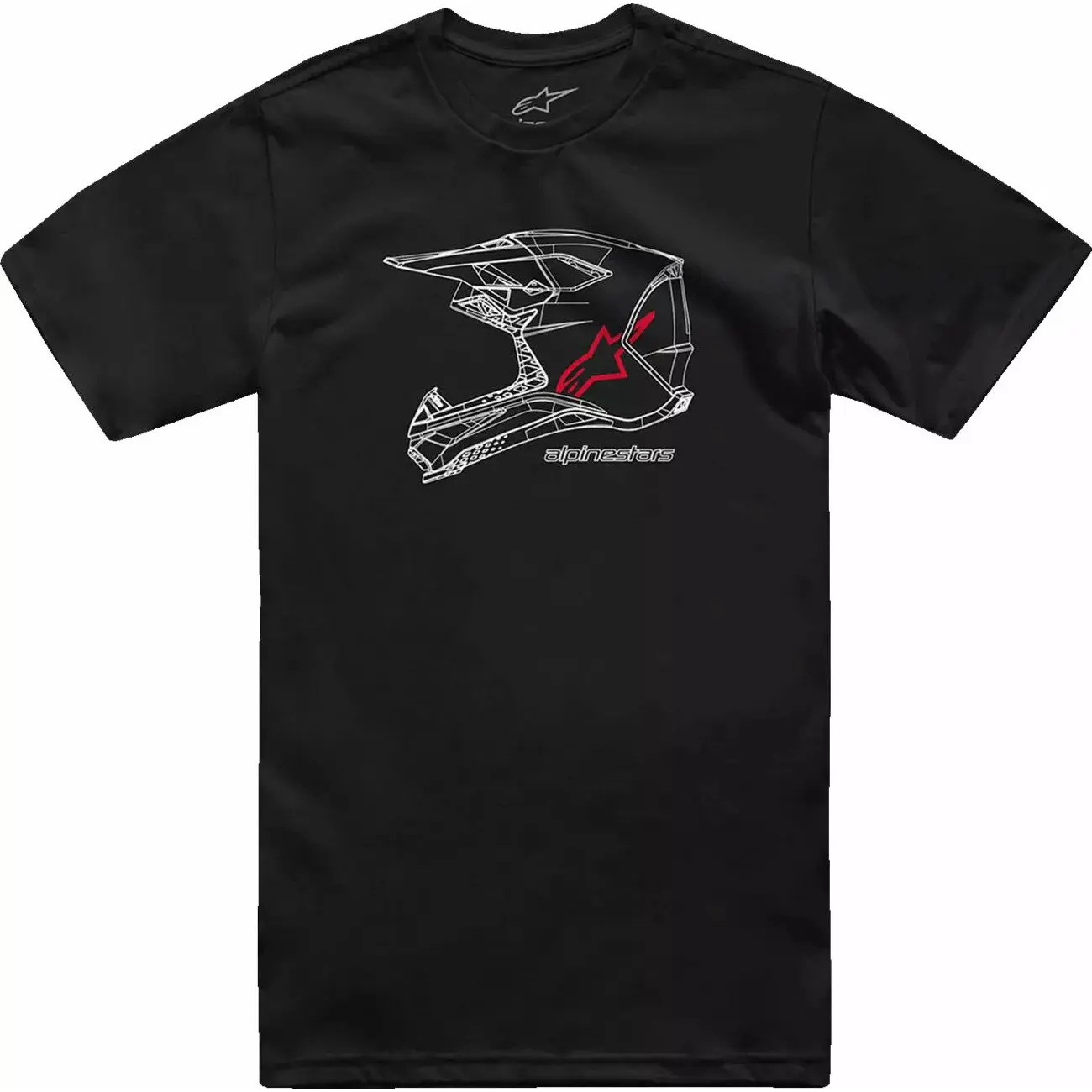 T-Shirt Alpinestars MX Helmet