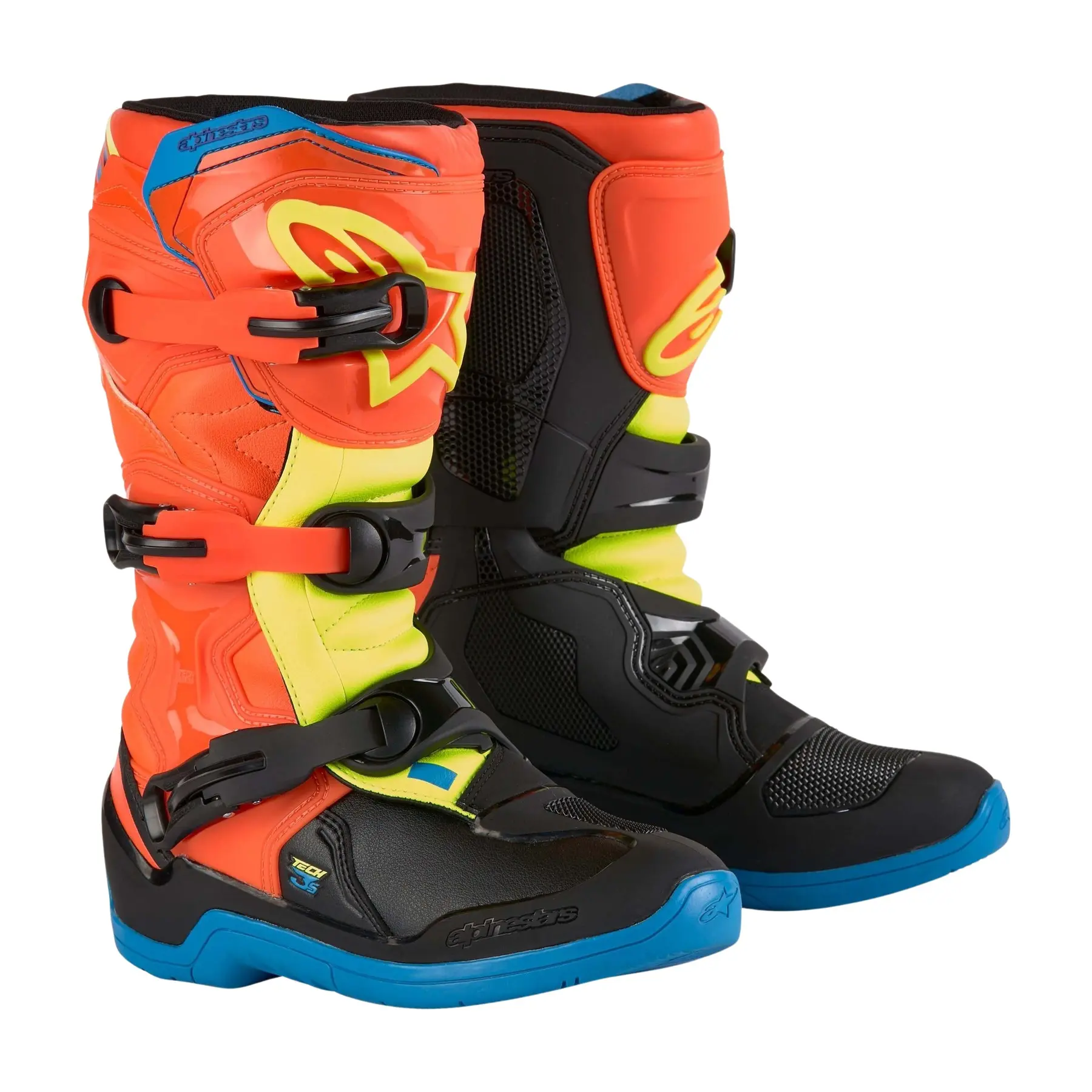 Trial-Motorradstiefel Kind Alpinestars Tech3S