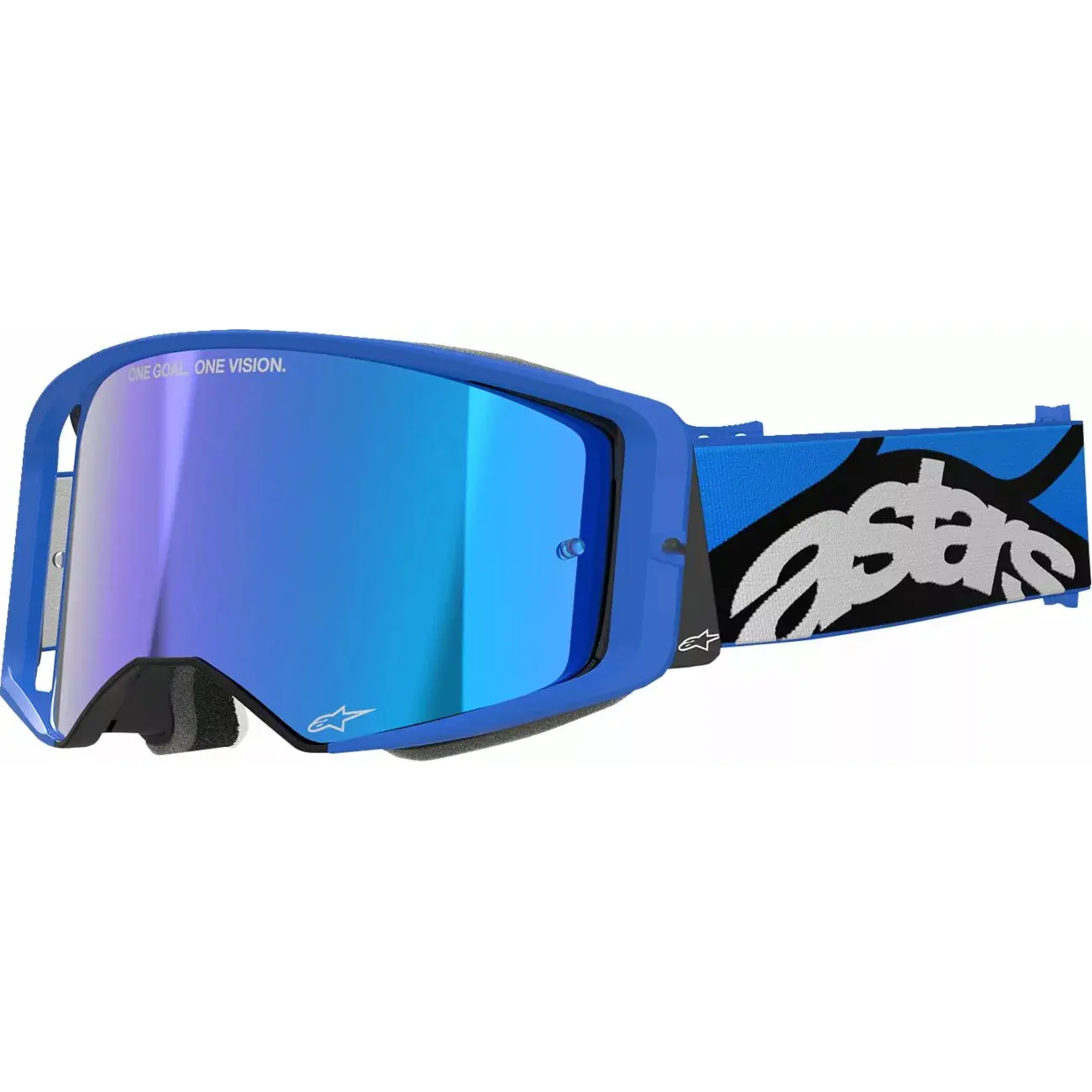 Motorrad-Crossbrille Alpinestars Supertech Stream