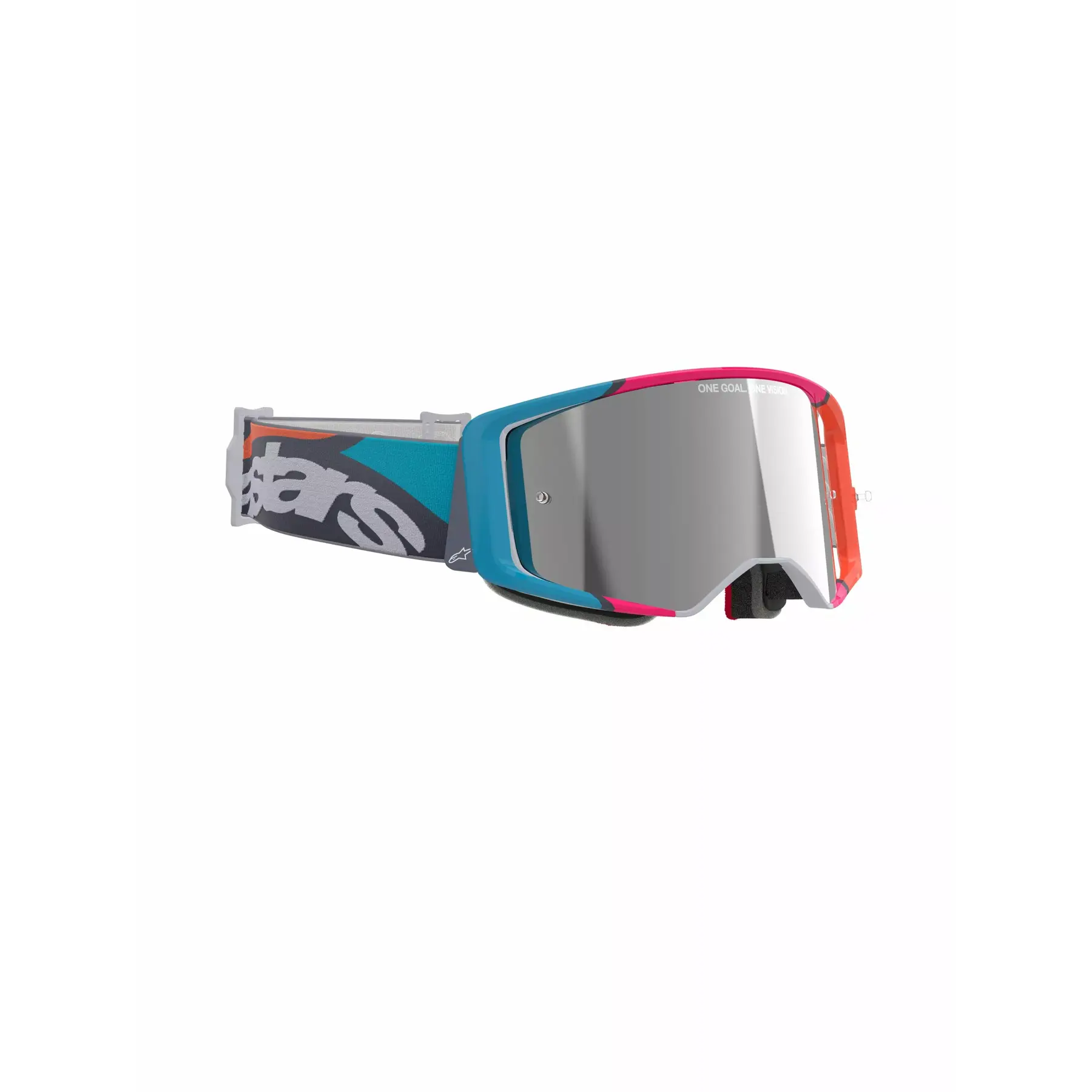 Motorrad-Crossbrille Alpinestars Supertech Stream