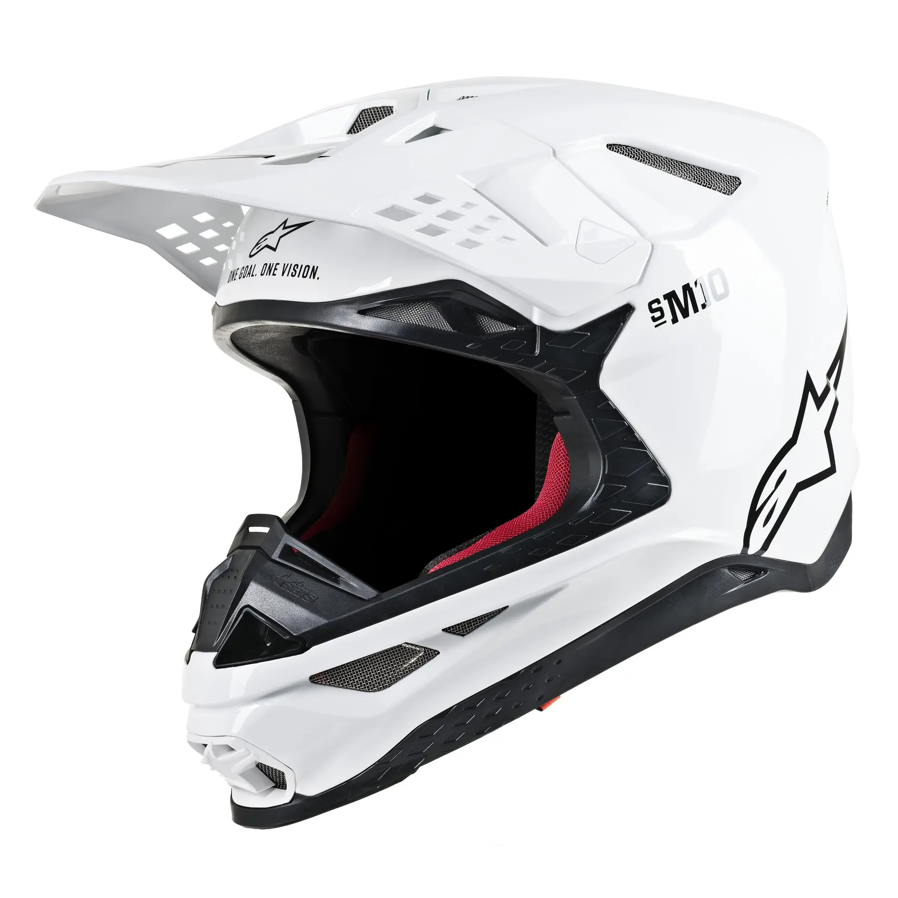 Motorrad-Cross-Helm Alpinestars SM10 Solid