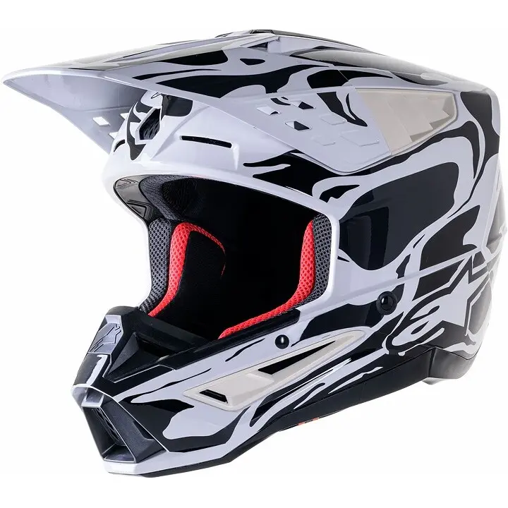 Motorrad-Integralhelm Alpinestars SM5 Mine