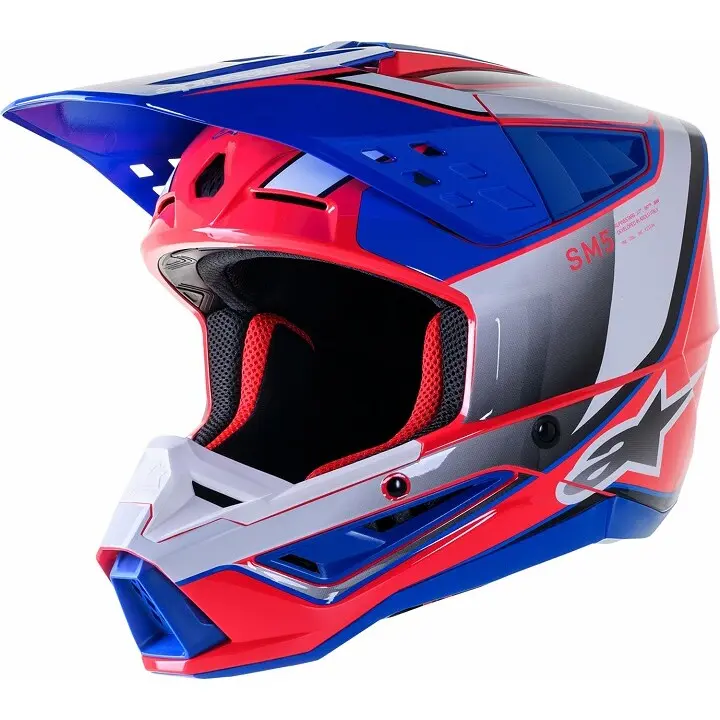 Motorrad-Cross-Helm Alpinestars SM5 Sail