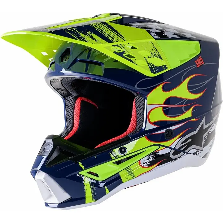 Motorrad-Integralhelm Alpinestars SM5 Rash