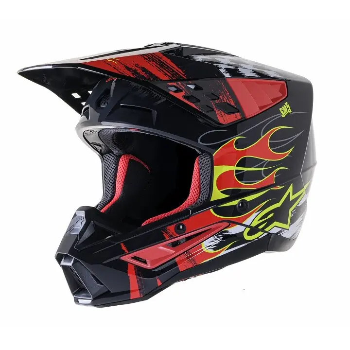 Motorrad-Integralhelm Alpinestars SM5 Rash