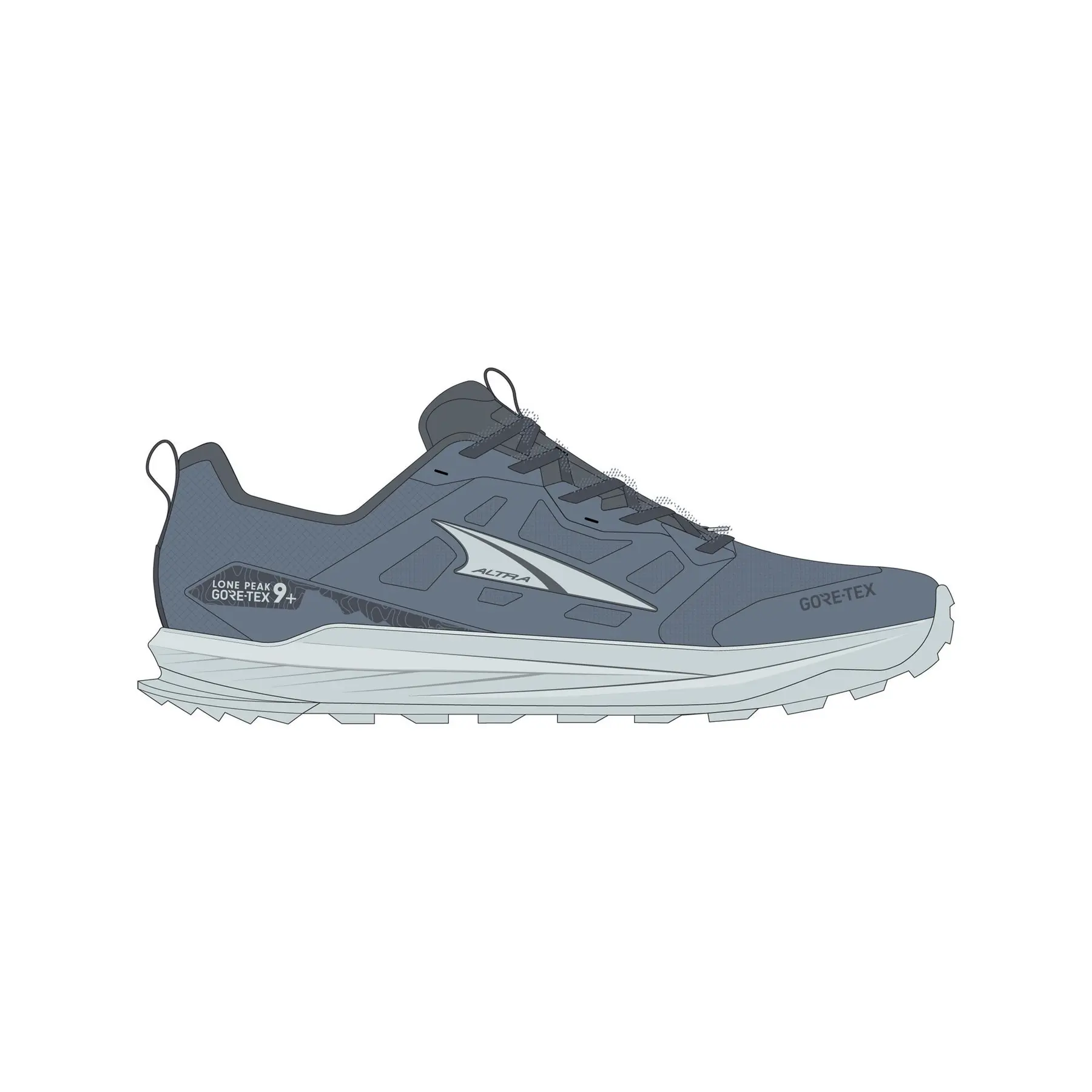 Trailrunning-Schuhe für Damen Altra Lone Peak 9+ GTX