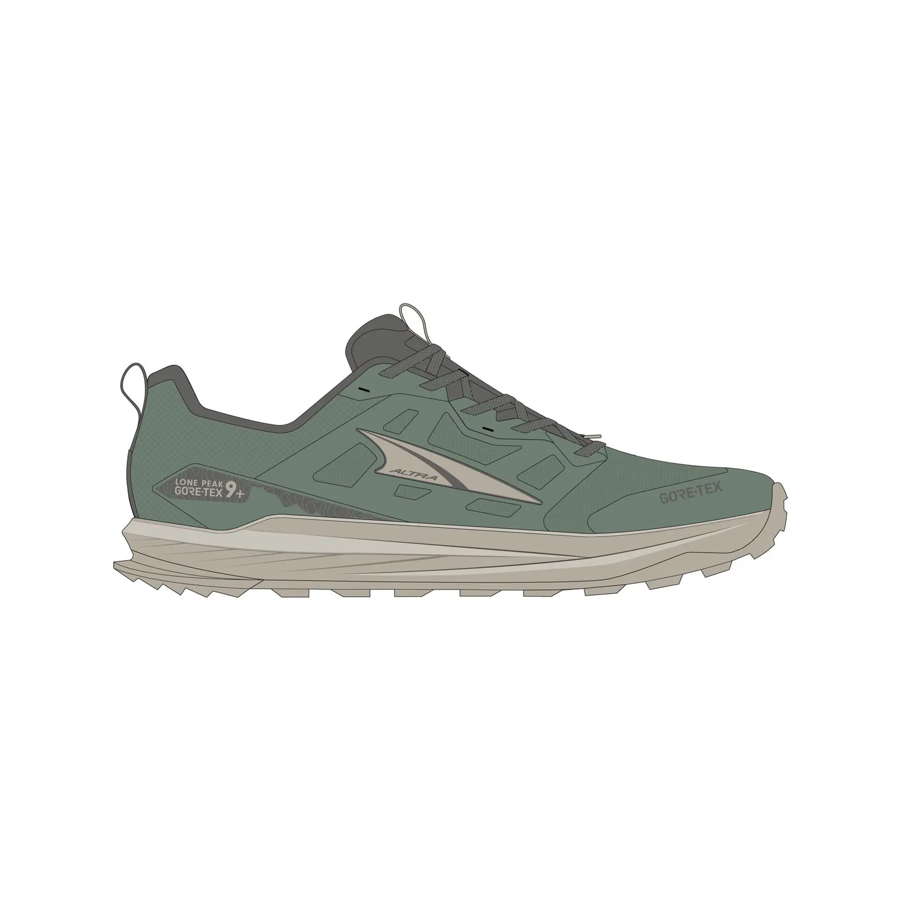 Trail-Schuhe Altra Lone Peak 9+