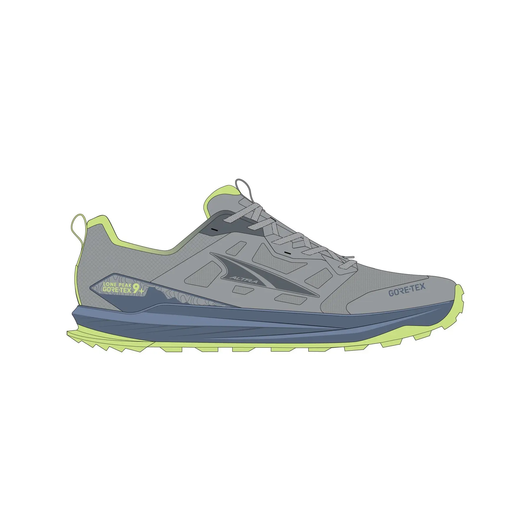 Trail-Schuhe Altra Lone Peak 9+