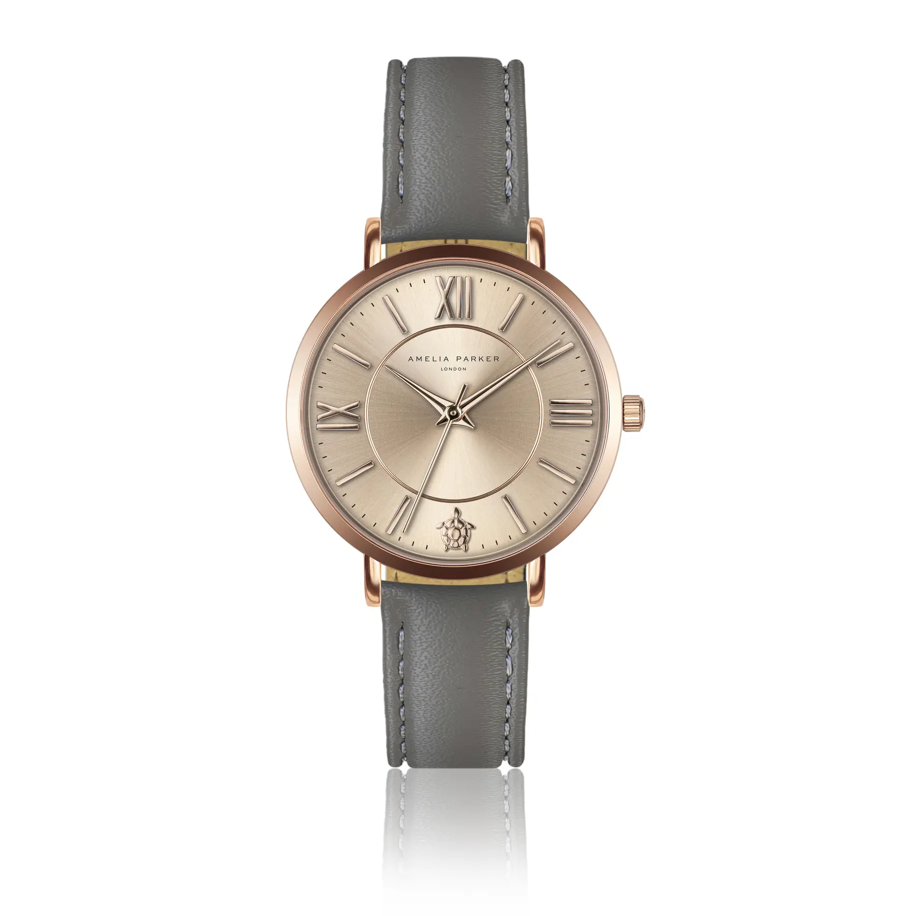 7753311192935 - Lederuhr Frau Petite Rose Grey