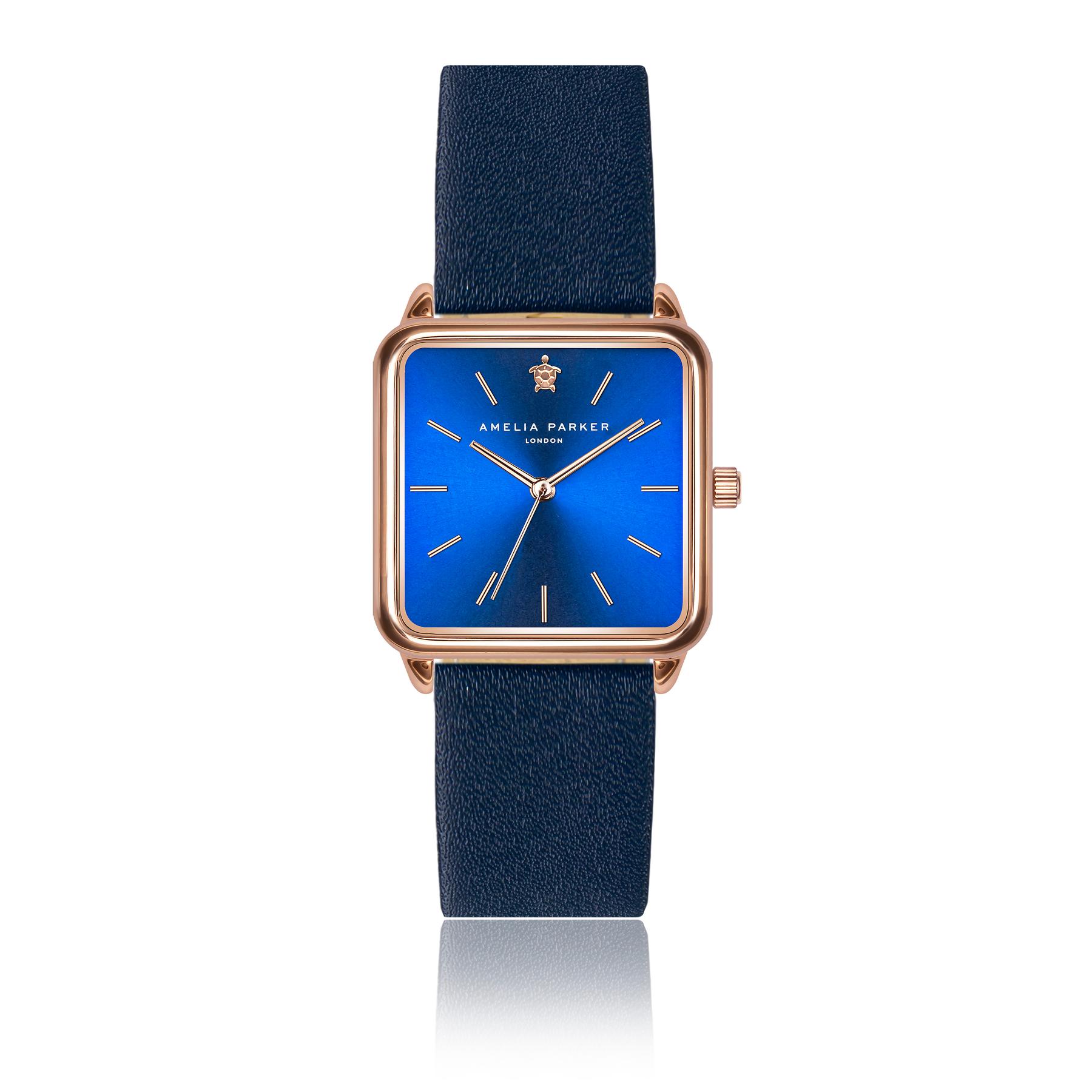 7753311719491 - Lederuhr Frau Pacific Ocean Blue