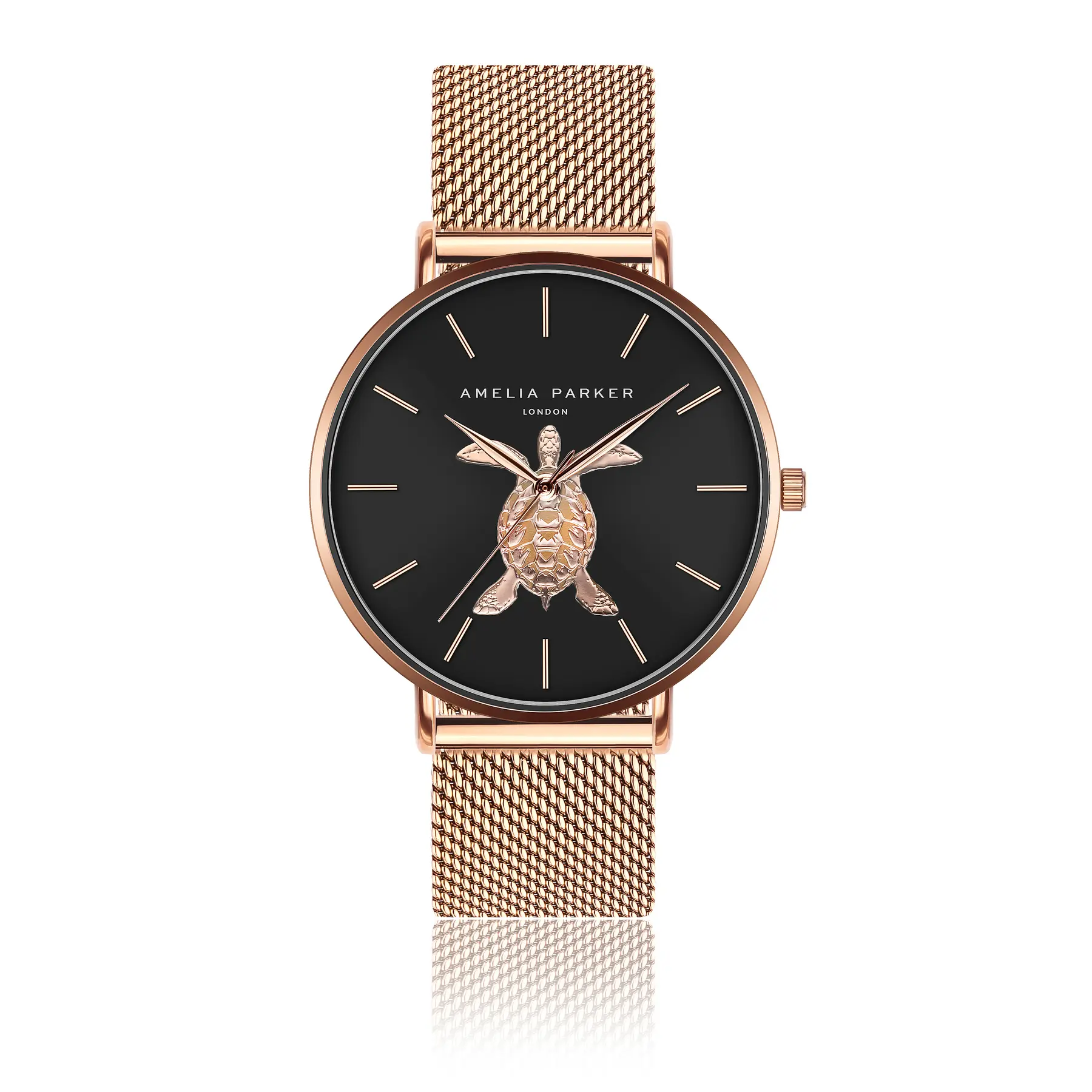 7753311720145 - Damenuhr Sea Turtle Mesh