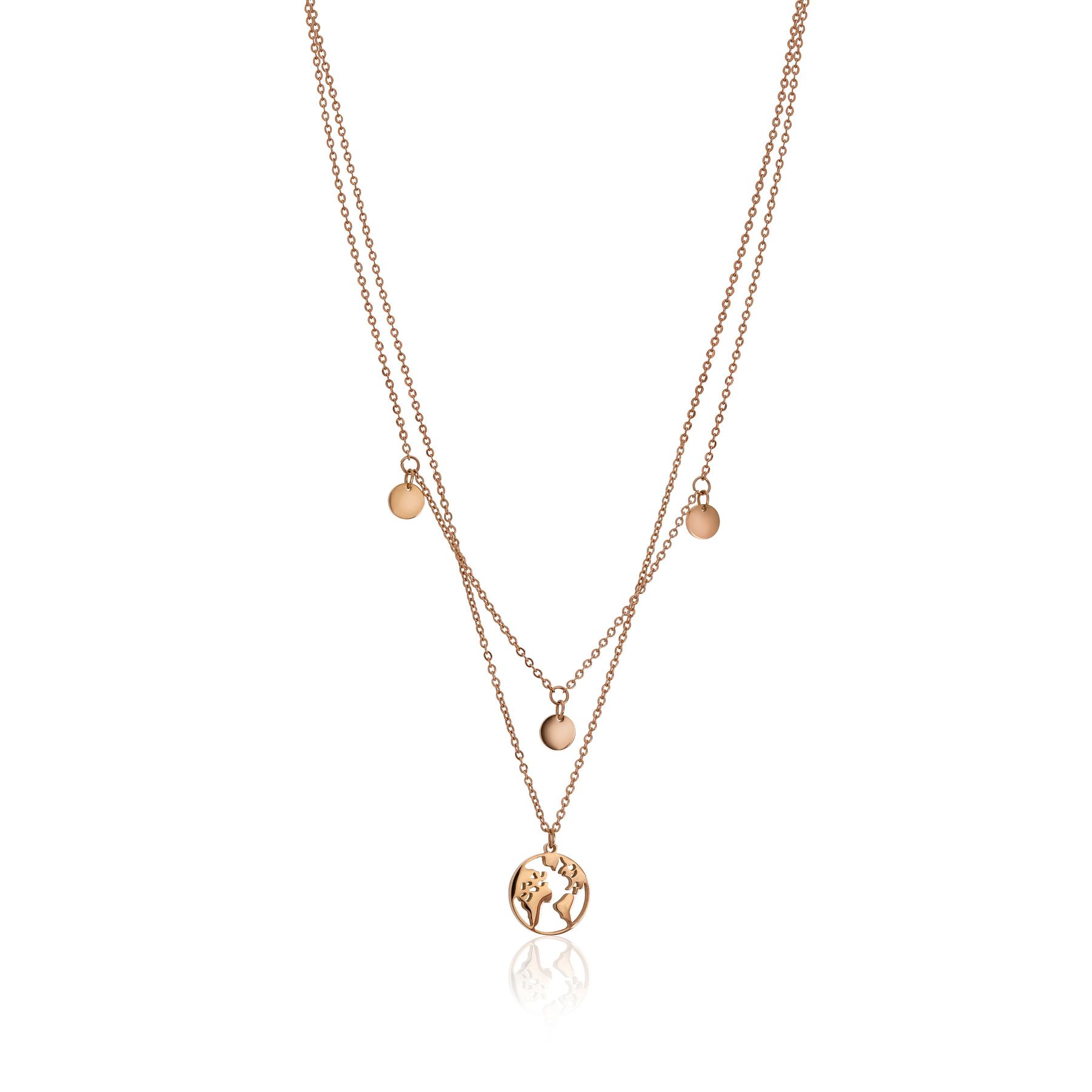 7753311509825 - Halskette für Frauen Wanderlust