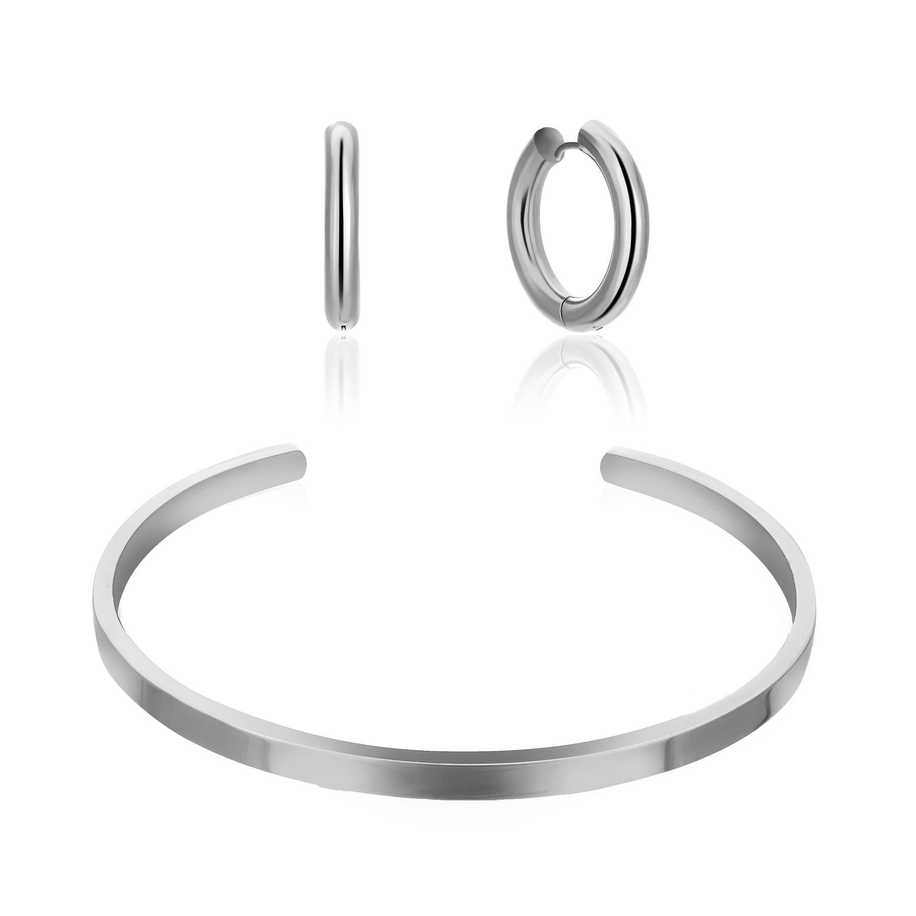 7753311580879 - Set aus Armband und Ohrringen für Frauen Pier