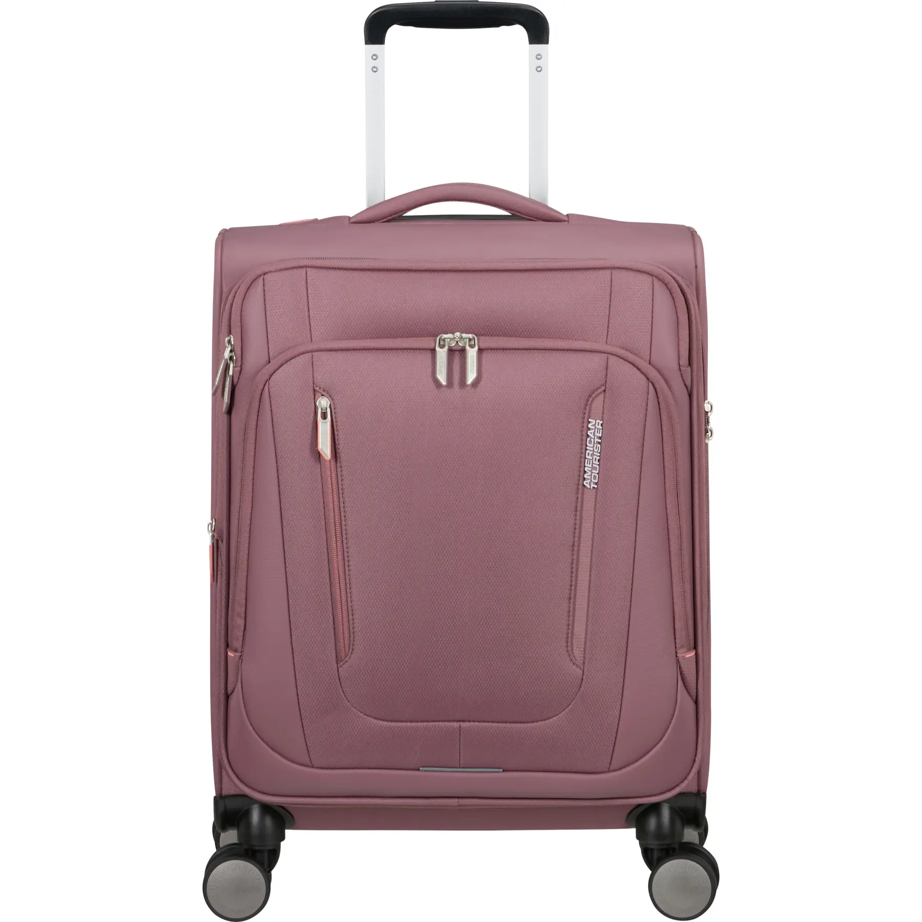 American Tourister Unisex Violet Wheeled Suitcase Wanderlite