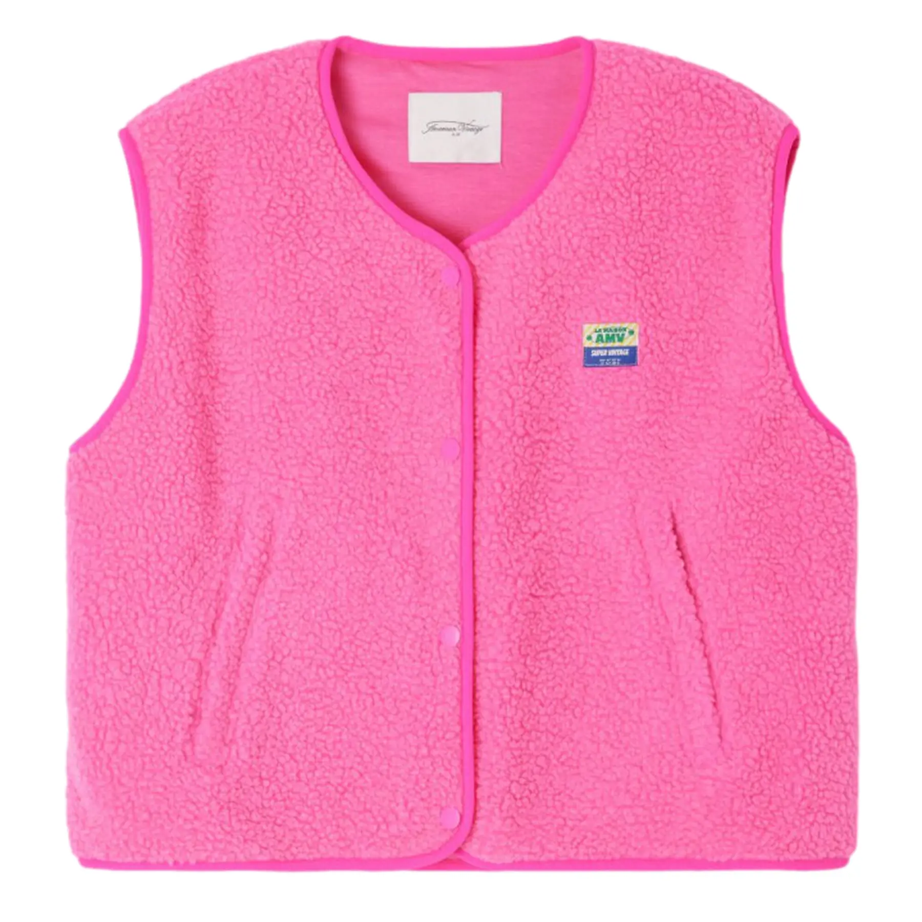Ärmelloses Fleece, Damen American Vintage Hoktown