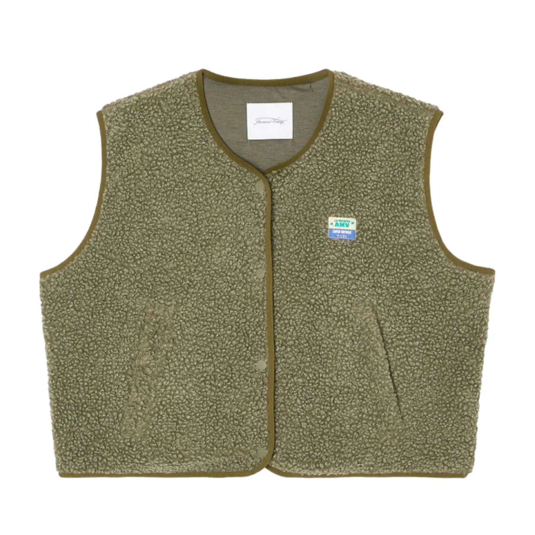Ärmelloses Fleece, Damen American Vintage Hoktown