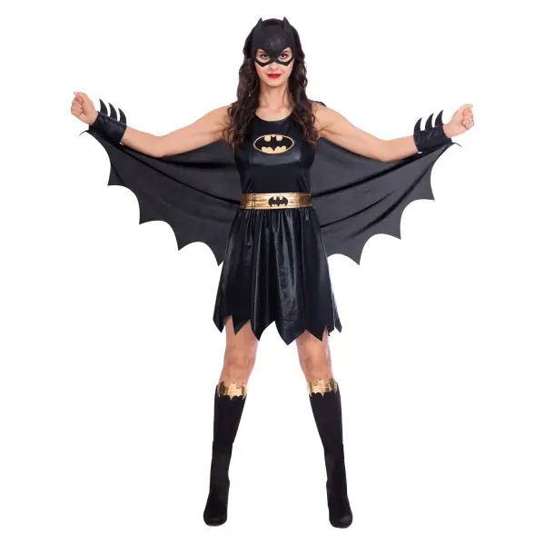0192937138625 - Verkleidung für Erwachsene Batgirl Schwarz 0192937138625 - Verkleidung für Erwachsene Batgirl Schwarz
