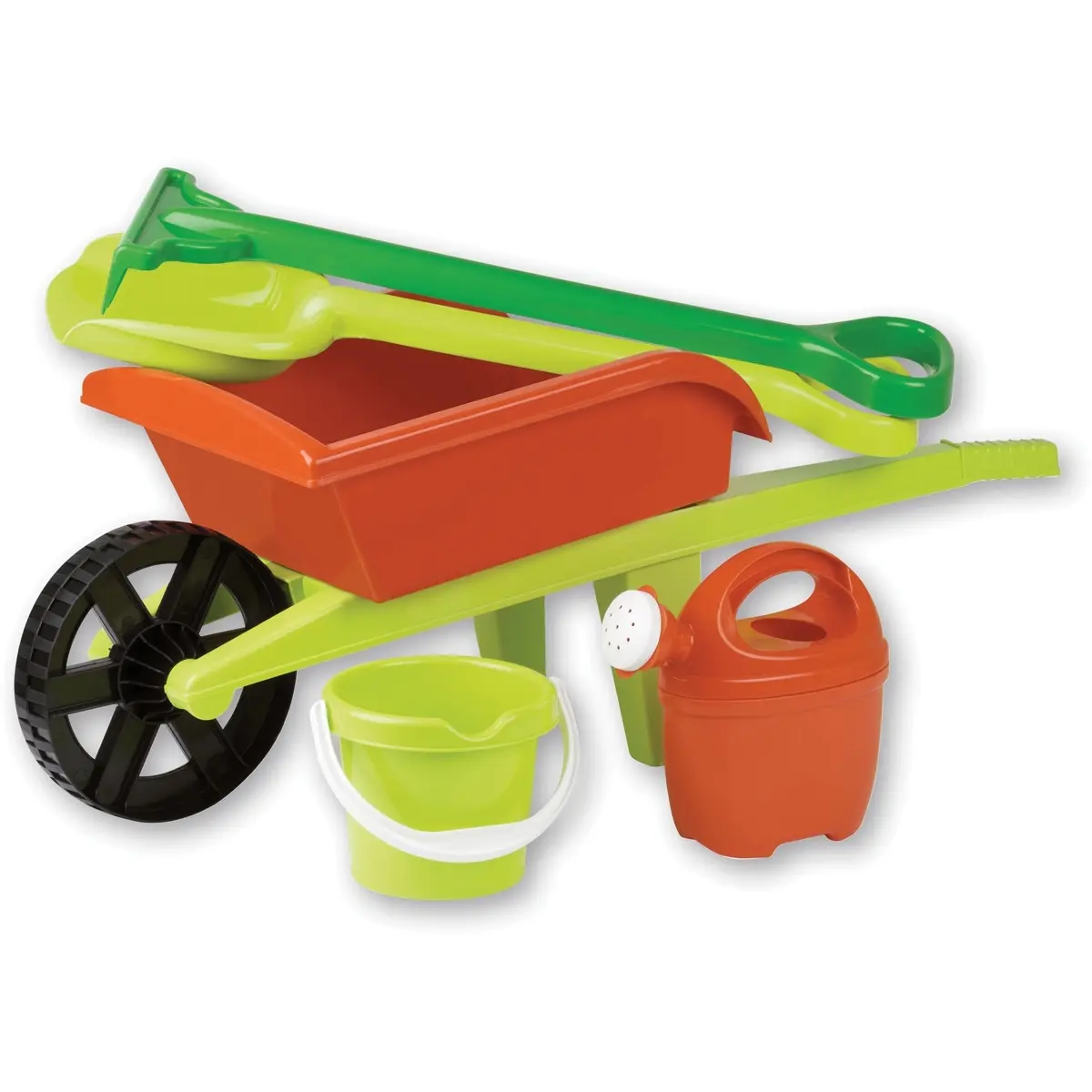 8000796063021 - Wheelbarrow with garden tools