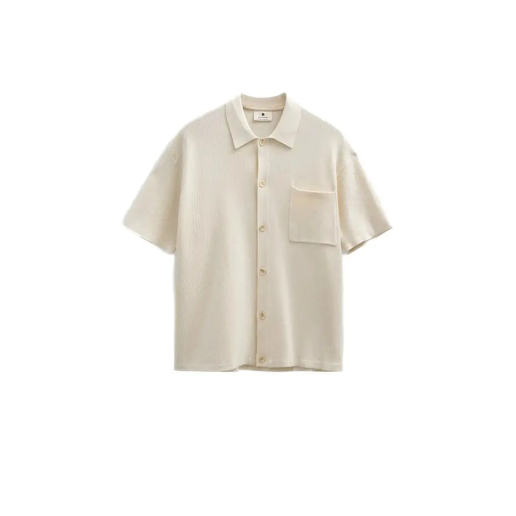 Short-sleeved overshirt Anerkjendt Vilhelm