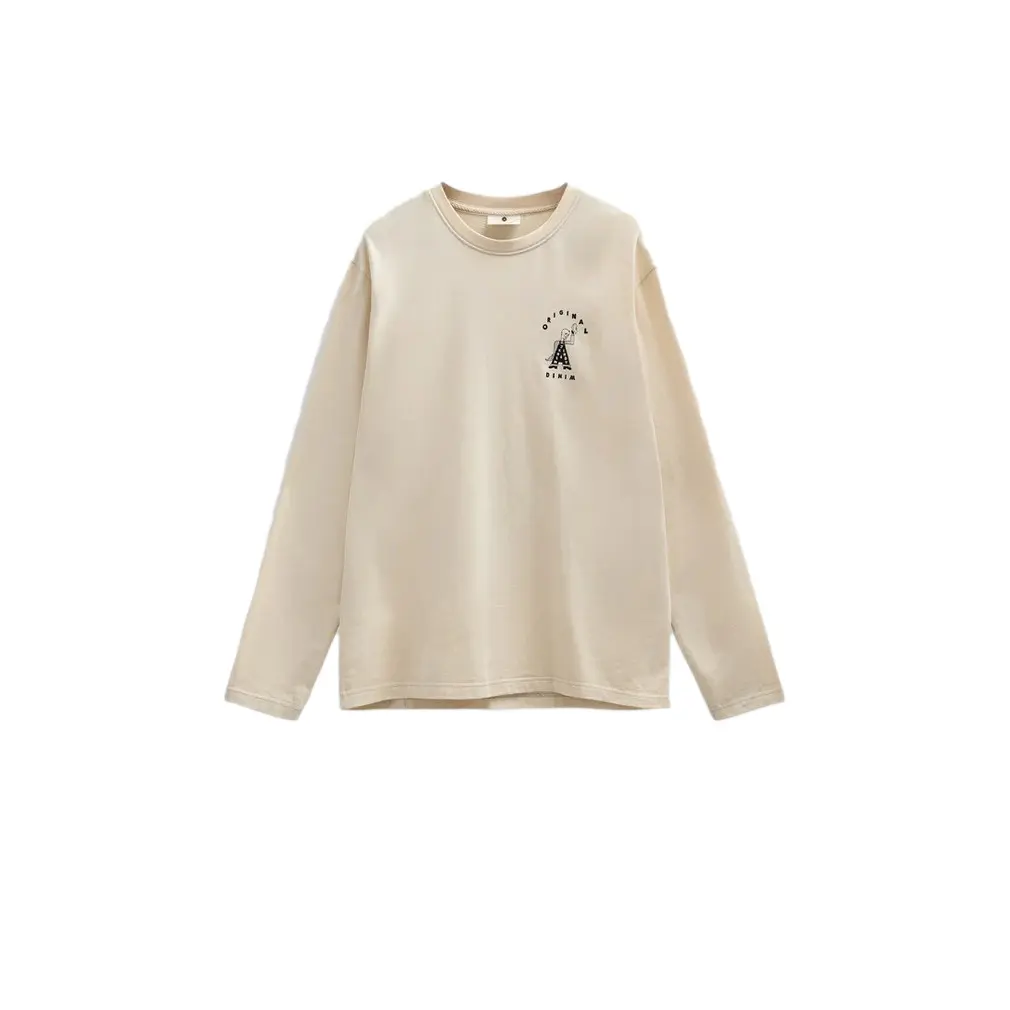 Long Sleeve Printed T-Shirt Anerkjendt Villads