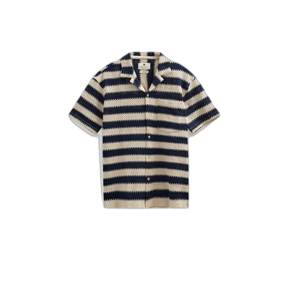 Lace Striped Shirt Anerkjendt Leander