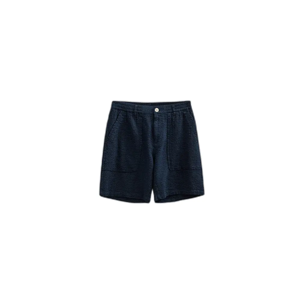 Anerkjendt Men's Bleu Short Jan Seersucker