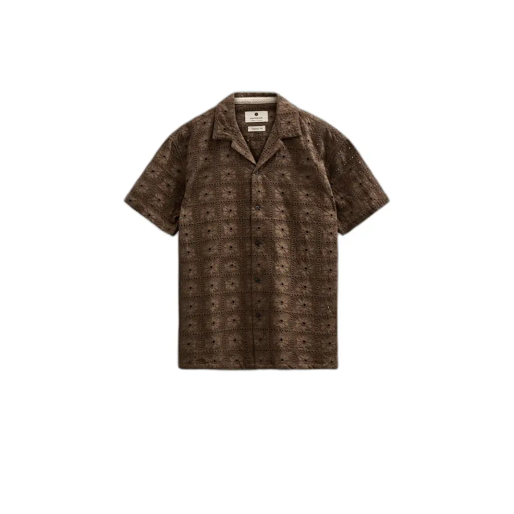 Spitze Besatz Bluse Anerkjendt Leander