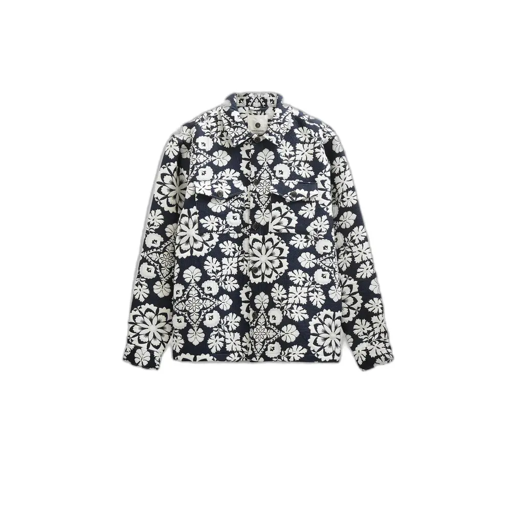 Jacquard Overshirt Anerkjendt Oscar Flower