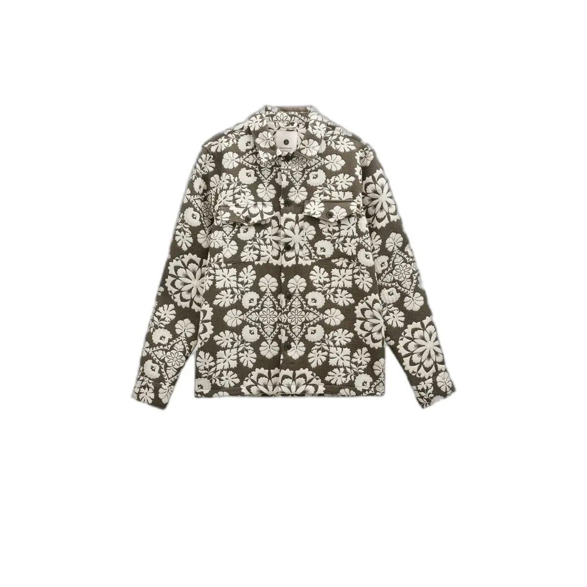 Image of Jacquard-Hemdjacke Anerkjendt Oscar Flower