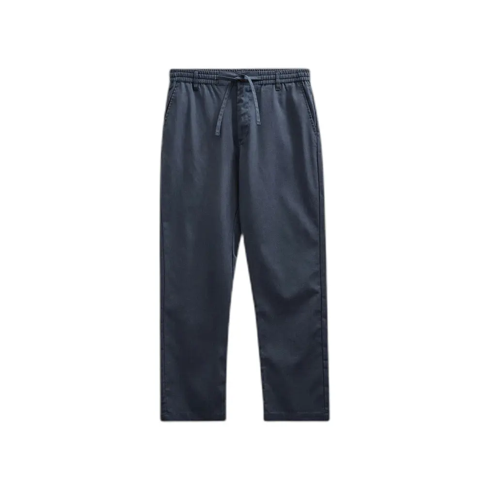 Image of Pantalon aus Baumwolle, Leinen und Viskose Anerkjendt Jan
