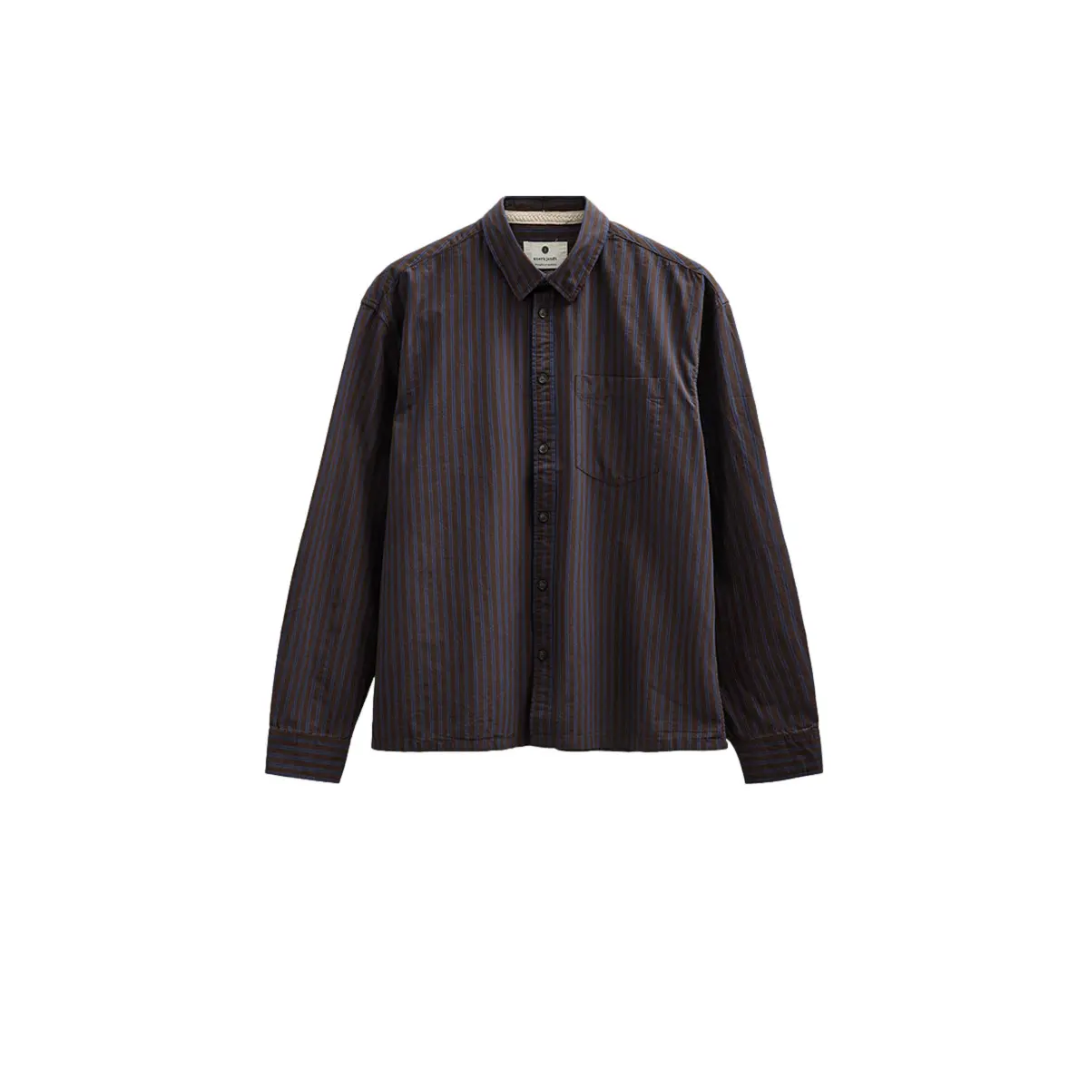 Langarmshirt aus Popeline Anerkjendt Kotto