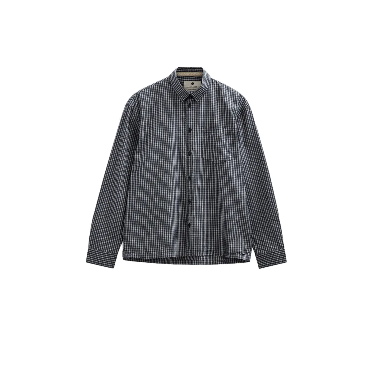 Langarmshirt aus Popeline Anerkjendt Kotto