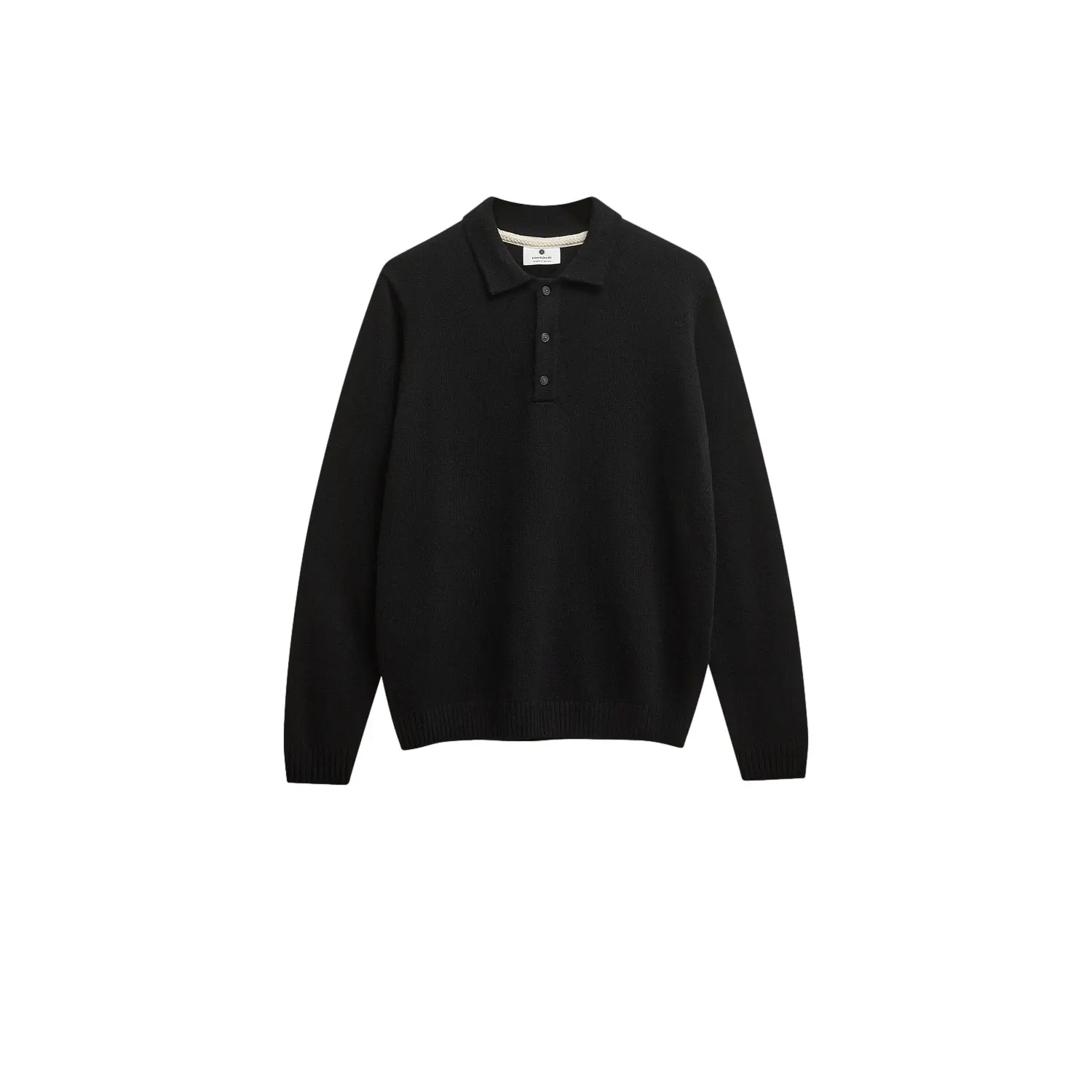 Langärmeliges Polo-Shirt Anerkjendt Peter Merino
