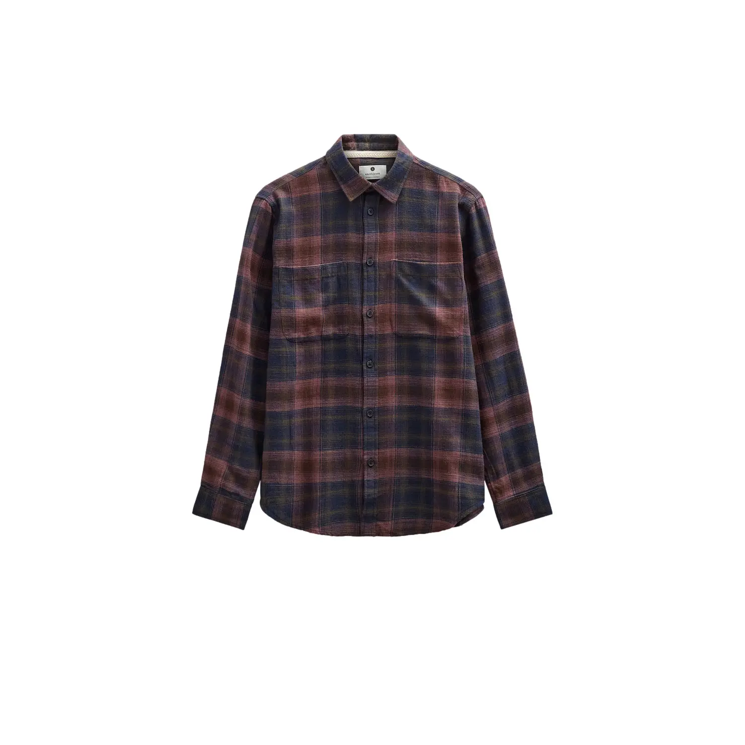 Shirt met lange mouwen Anerkjendt Leif Flannel Check5