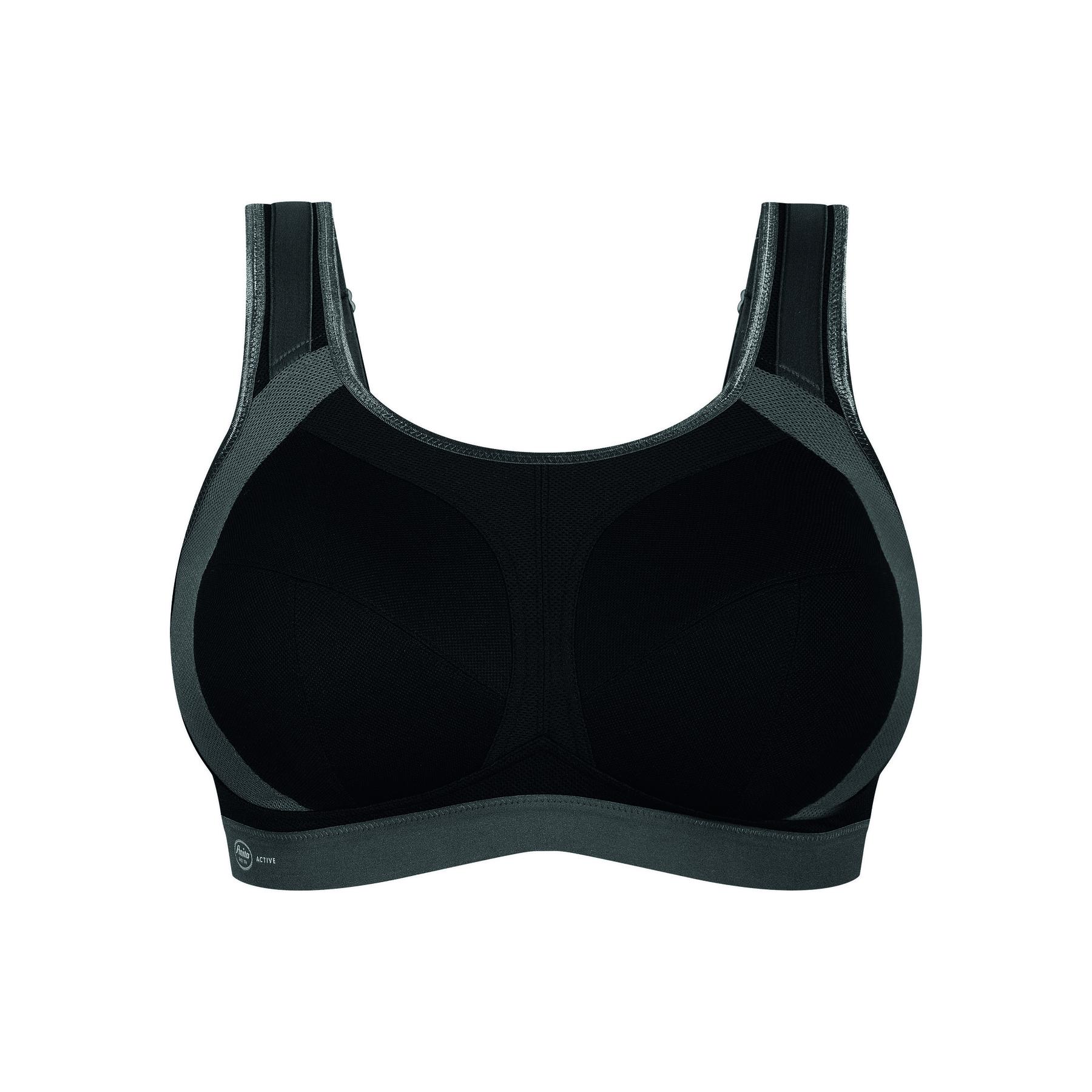 4058509285097 - Extreme Control+ Sport-BH Belüftungszonen nahtlos für Damen schwarz 70F