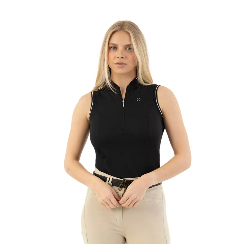 Meilleurs prix pour Polo d'équitation sans manches femme ANKY ATC261202