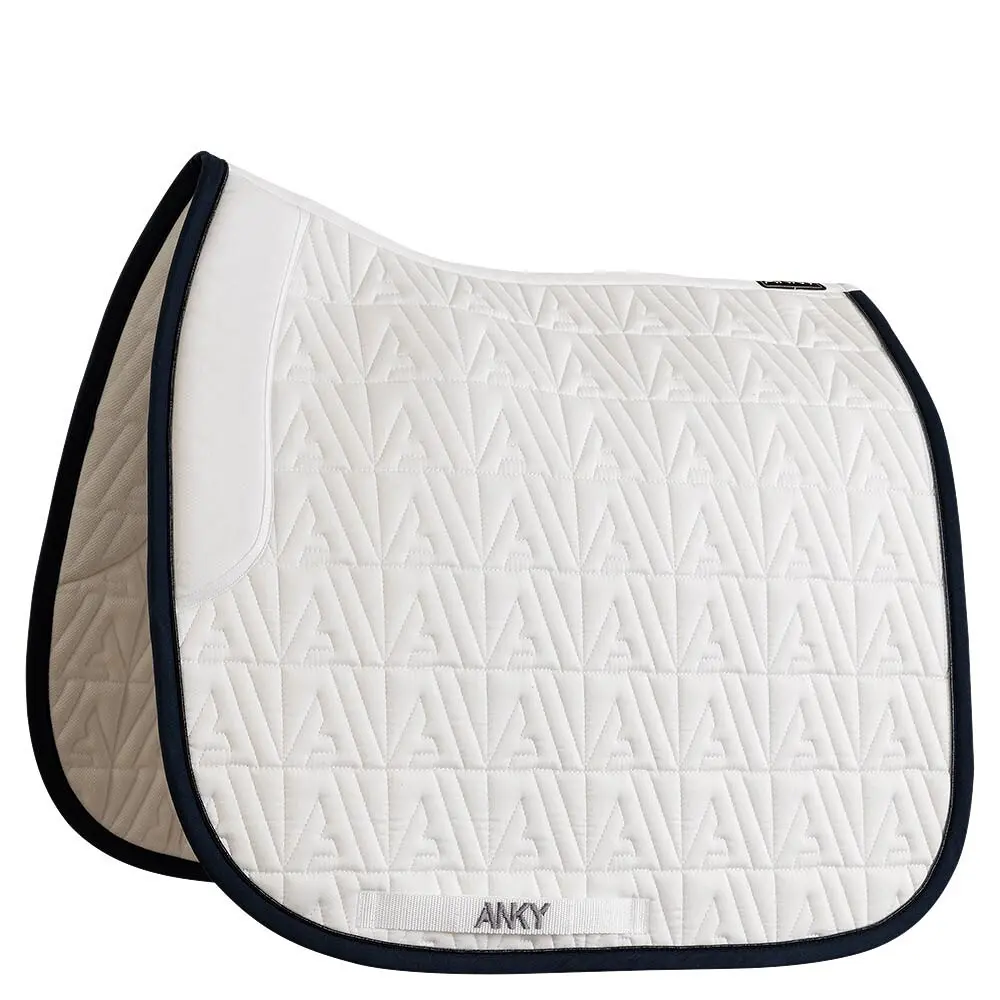 Anky Blanc Dressage Saddle Pad For Horse Twill