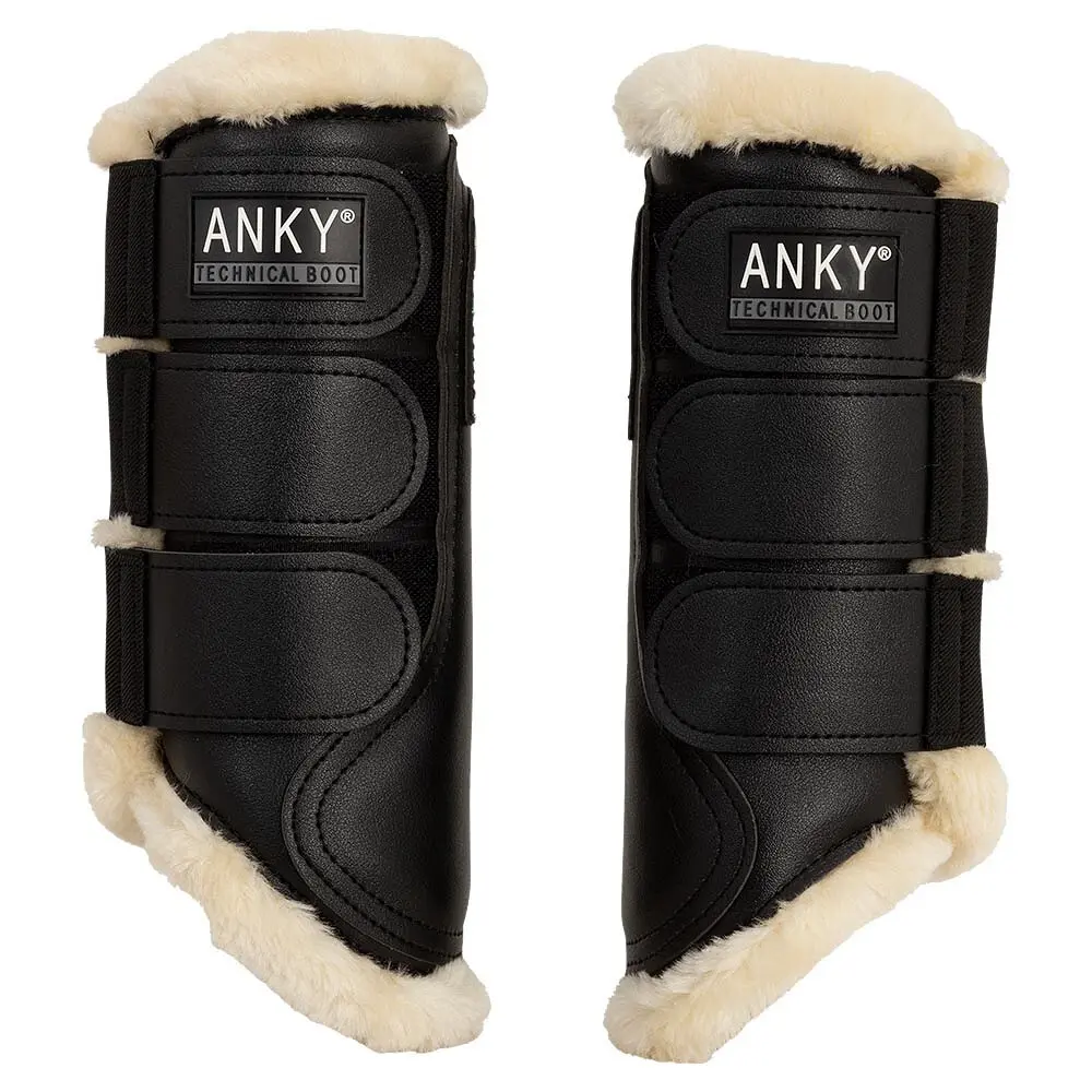 Anky Noir Impact Active Gel Closed Horse Boots