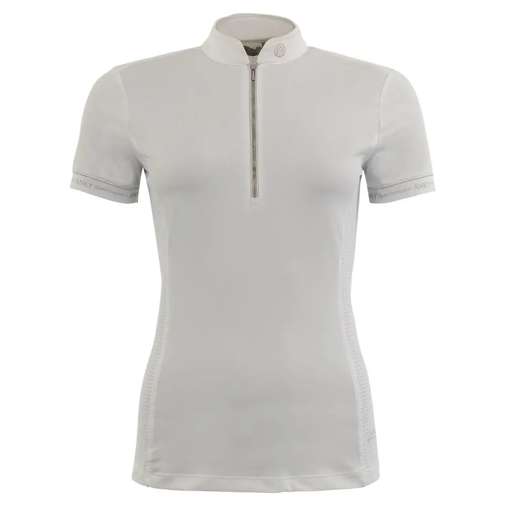 Anky Damen Blanc Reitturnierhemd Textural C-Wear