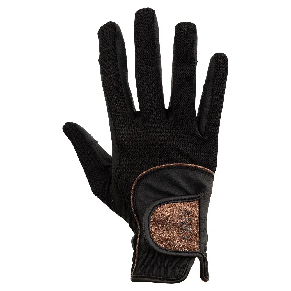 Gants d'équitation en cuir synthétique ANKY Technical Mesh